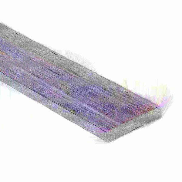 1/4" X 2" Stainless Steel Flat Bar, 304, 48" Length, Mill Stock, 0.25 inch Thick